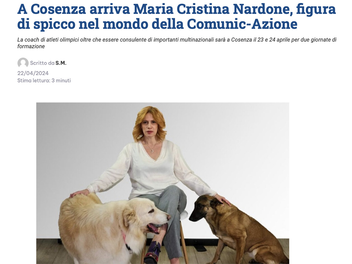 Cosenza Maria Cristina Nardone